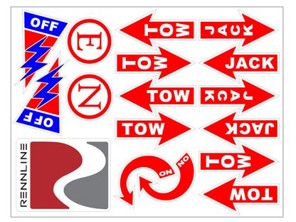 Rennline 安全贴纸和贴花套件 - E30