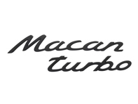 Two-piece magnet set with logo - Macan Turbo - WAP0502080PMAC