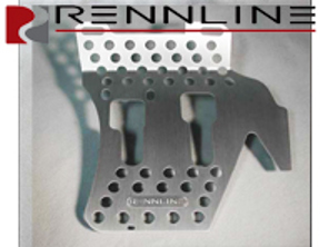 Rennline 铝制地板。驾驶员侧。保时捷 911/912/930 TARGA / CABRIO - F04