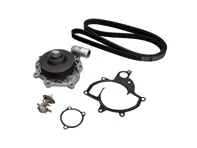Kit de bomba de agua, correa y termostato. Porsche 996 Turbo / 996 GT3 - 99610601175, 99610601172, 99610601173, 99610601174, 99610601177, 99610601176