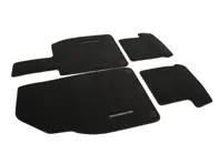 Floor mats with Nubuck edging. Porsche 991 (911)  RHD - Right hand drive - 99155161300, 99155161301, 99155161303, 99155161309C75, 99155161307C75, 99155161309, 99155161307, 99155161301DE1, 99155161301DJ6, 99155161305D75, 99155161305R75, 99155161301DP8, 99155161301DQ9, 99155161303N10, 991551613037N10, 99155161303SMB, 99155161309T75, 99155161309G75