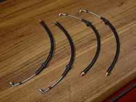 Remleidingset met stalen mantel. Porsche 911 (992) GT3 - 99204485615, 99104480636, 99104480637