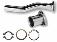 Auspuff-Crossover-Rohr-Kit. Porsche 911 1975-89 - 93011116304, 93011115700, 93011115701, 93011116302, 91111118700, 91111118802, 91111118903, 93011116303