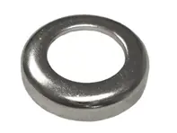 Tapa metálica del limpiaparabrisas delantero. Porsche 356B / 356C - 64462828312