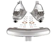 Ensemble d'échappement sport avec sorties 'GT3' à double centre et échangeur de chaleur 'Big Bore'. Porsche 911 1963-83 - 1620802010, 92.295SSI
