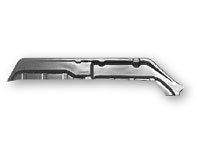 Section extérieure du bac de plancher. Porsche 911 1966-89 - 911501935RP, 91150196RP, 91150193500, 91150193500GRV, 91150193600, 91150193600GRV, 1683100670, 1683100680, 591071-1, 591072-1 - DAN50193500, DAN50193600, 1683100670, 1683100680, 591071-1, 591072-1