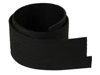 Protecteurs de bas de caisse en caoutchouc noir. Porsche 356 A/B/C - 64455111500, 64455111600, 1689804200, 1689804200 - 644.551.115.00, 1689804200