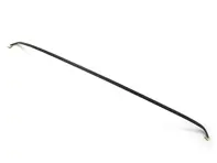 Top windscreen trim, Black. Porsche 928 78-95 - 9285591030470K