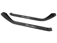 Listelli sottoporta con scritta 'Turbo', fibra di carbonio. Porsche 996Turbo - 99655198402