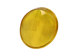 Lampada frontale in vetro giallo H4. Porsche 911 / 964 con guida a sinistra - 91163192702
