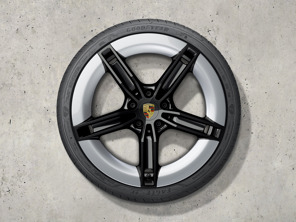 Ensemble jantes et pneus été Mission E Design 21 pouces. Porsche Taycan (MK2) 2024>> - 9J1073663KA - 9J1073663KA