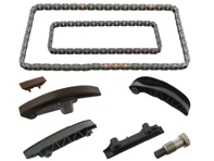 Kit de cadena de distribución para árbol de levas, con guías y tensor de cadena Porsche Cayenne 3.2L / 3.6L - 95510550301, 95510516900, 95510550300, 101089, 95510546501, 95810546700, 95510550702, 95510546900, 95510506501, 95510551300, 95510551400