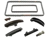 Timing Chain Kit for camshaft, with guide rails and chain tensioner Porsche Cayenne 3.2L / 3.6L - 95510550301, 95510516900, 95510550300, 101089, 95510546501, 95810546700, 95510550702, 95510546900, 95510506501, 95510551300, 95510551400
