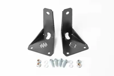 Kit staffa di montaggio luce safari paraurti anteriore. Porsche 996 - EWOR996BL-1