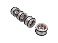 Juego de cojinetes de tubo de torsión eje de 24,4 mm. Porsche 944 - 94442101202, 94442110703, 94442101215, 944421012EX, 944421012, 9P-TTB44