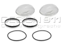 Vervangingsset koplampglas RHD. Porsche 911/964 - PCG91163101