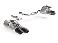 Akrapovic Slip-On Line Système d'échappement en titane pour Porsche (971) Panamera V6 3.0ltr 2017-20 - 971253608Y, 971253607Y