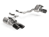 Akrapovic Slip-On Line 钛合金排气系统，适用于保时捷（971）Panamera V6 3.0ltr 2017-20 - 971253608Y, 971253607Y