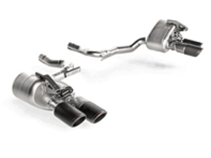 Akrapovic Slip-On Line Titanium Exhaust System for Porsche (971) Panamera V6 3.0ltr 2017-20 - 971253608Y, 971253607Y
