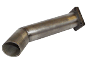 Tuyau de soupape d'échappement. Porsche 930 Turbo 1978-82 - 922019S, 92.209S, 1620650100, 93012303100 - 92.209S, 1620650100