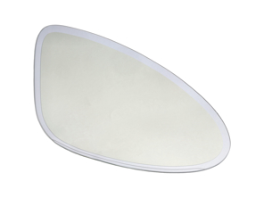 Door mirror glass (Convex), Dimmable, Right for LHD. Porsche 982 Boxster / 982 Cayman - 982857522C - ZJ-7133-R