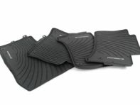 Rubber Floor Mats 'Climatronic' LHD Porsche 958 Cayenne MKIII - 95804480051, 958044801551E0