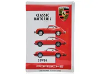 Plaque métal – Porsche Classic Motoroil 20W50 - PCG04301060