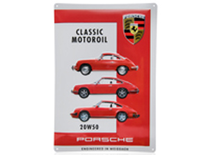 Metalen plaat – Porsche Classic Motoroil 20W50 - PCG04301060
