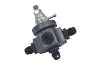 带 JIC / AN 配件的可调燃油压力调节器，2.0 至 5.0 bar。保时捷 911 电喷升级 - AMS9050022