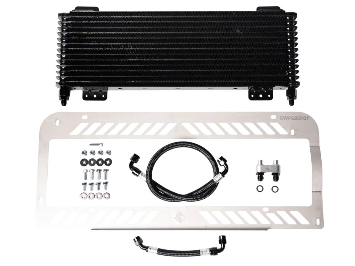 Transmission Oil Cooler Upgrade Kit. Porsche 958 Cayenne
