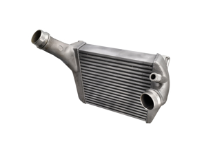 Radiator Intercooler. Porsche 970.1 / 970.2 Panamera S 3.0L / Turbo 4.8L 2010-16 - 97011020961, 97011021061