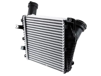 Intercooler de radiateur. Porsche 955 Cayenne Turbo 4.5L 2003-06 - 95511080300, 95511080400, 8ML376723471, 8ML376723481, 95511080301, 95511080401, 7L0.145.803.E, 7L0145803E, 7L6.145.803E, 7L6145803E, 95511080402, 95514580301