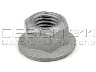 Transmission Mount Bearing Bracket Hexagon Nut. Porsche 964 C4 / 993 C4 / 993 C4S / 993 Turbo MANUAL - 90038000709, 90038000801