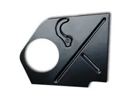 Engine cover, front left. Porsche 911 Turbo - 93010670701