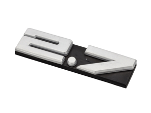 2.7 - 后通风口徽标。保时捷 911 1973-74 - 91155901503, 91155901501, 911287-10-27