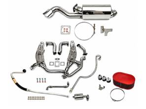 Sport Performance Package Single Oval Outlet Tailpipe. Porsche 911 turbo 1975-89 - 93011103806, 93021103301, 93021103304