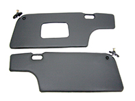 Sonnenblenden-Kit links und rechts. Porsche 911 1969-89 Coupé RHD - 91173133000, 1689800110, 911798031, 91173103102, 91173103202, 1689800116, PCG73103202, PCG73103102, 96473103100CA9, 96473103200CA9
