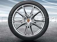 Jantes et pneus en alliage 20' Carrera S d'origine Porsche pour 718 Boxster/Cayman - 98204460202