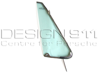 Finestrino anteriore 1/4, oscurato con cornice cromata. Porsche 911 74-76 TARGA - 91154293202, 91154293102