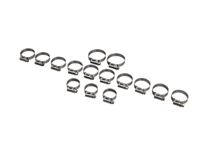 Klemset olieslangen. Porsche 930 Turbo 1978-89 - 99918128450, 93011017101, 99923900740, 99923901140, 93011033503, 93011033500, 99923900940, PCG239094A - DO88, DO88