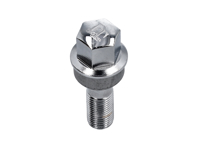 镀铬车轮螺栓 适用于保时捷 Boxster 986 / 996 / 997（每个） - 3608100007, 99636120300, WHT006978, 99636120301, 99636120302, 99636120390, 99736198007, 99636198000, WHT004676A, 99736120301