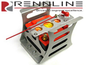 Rennline 电池重新定位套件，带 Kill Switch 支架。保时捷 911 - EL03.34, EL0334