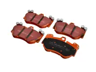 EBC gele remblokken 'Fast Road' voor. Porsche 955 Cayenne Turbo S / 957 Cayenne Turbo S - 95535193950, 95535193951, 95535193952 - DP41905R