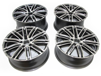 Set cerchi in lega 20' 95B 9.0J & 10J PCD5/112 Porsche Macan - 95B0209010, 95B04460220, 95B02010ET19, 95B02090ET26