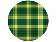 SOLM (Grand Prix) polyviscose tartan fabric, inspiration: Lotus Racing