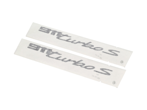 车门饰有“911 Turbo S”字样/铭文。保时捷 992.1 Turbo / Turbo S MKI 2019-24 - 99204482018, 99204482018041, 9920448201824K, 9920448201884A, 99204482018V04