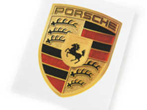 Autocollant d'insigne de capot. Porsche 997.2 GT2 RS / 991 GT2 RS - 99655921190