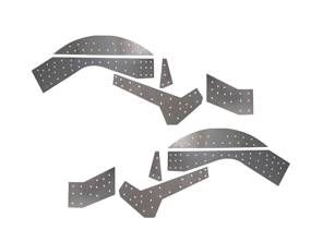 底盘加固板套件。保时捷 914 - 91450153271/1