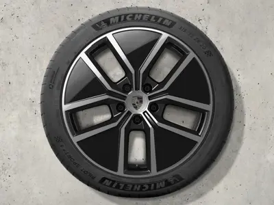 20" Panamera AeroDesign lichtmetalen velgen en zomerbanden Origineel Porsche - 976044660E