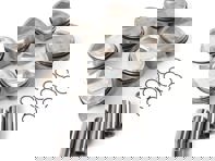 Engine piston set. Porsche 958 Cayenne S- hybrid / Porsche 970 S-hybrid - 95810303310, 95810303320, 95810303321, 95810303210, 95810303220, 95810303221 - 06E107066DM, 06E107066CL, 06E107065DM, 06E107065CL